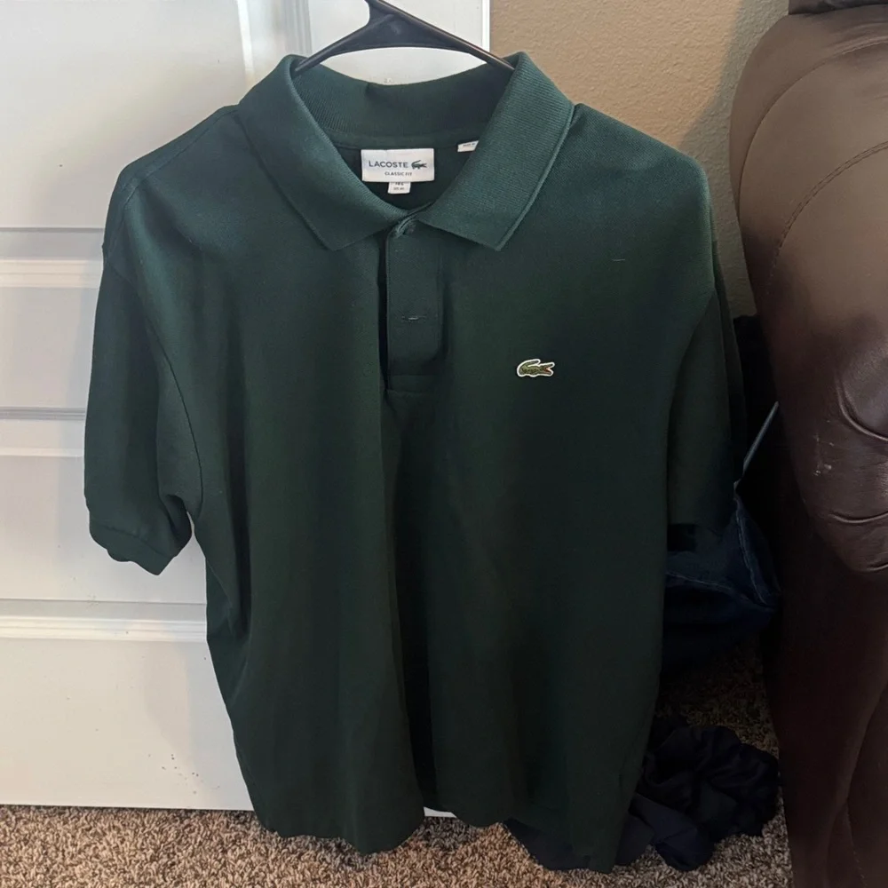 Lacoste Forest Green Polo Shirt - Picture 1 of 1